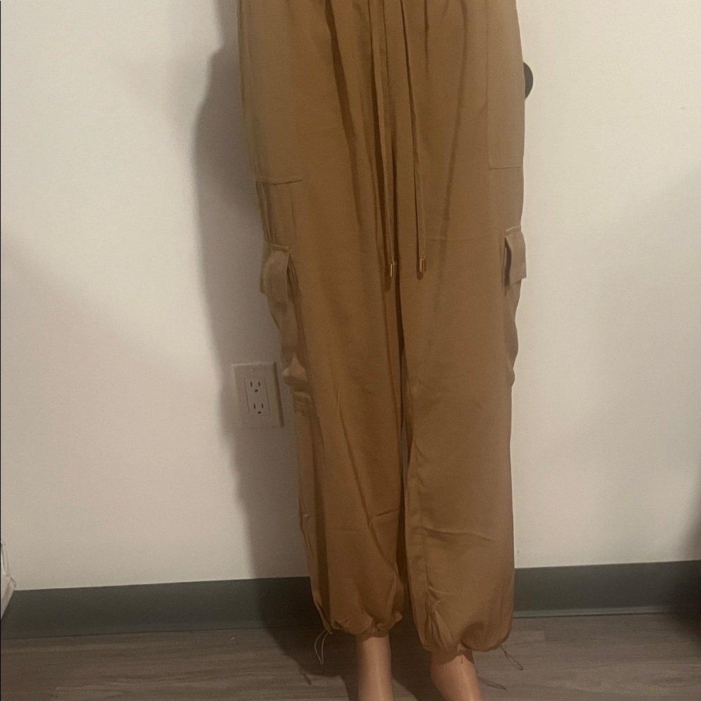 Tan Cargo Pants